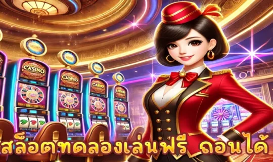 สล็อตทดลองเล่นฟรี ถอนได้