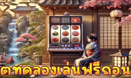 สล็อตทดลองเล่นฟรีถอนได้