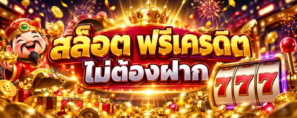 สล็อต ฟรีเครดิต ไม่ต้องฝาก